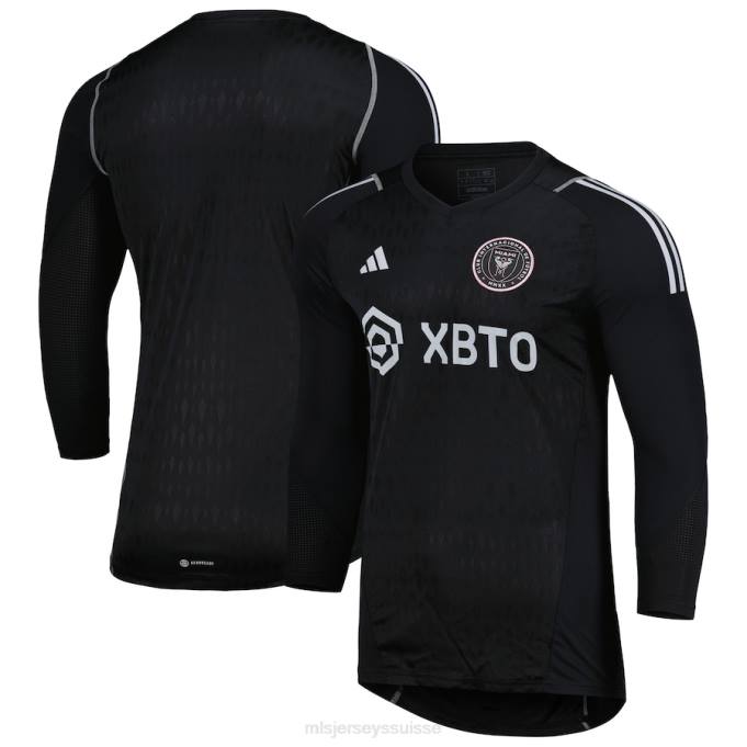 MLS Jerseys Hommes maillot réplique gardien manches longues inter miami cf adidas noir 2023 XXTX649 Jersey